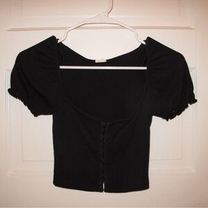 ARITZIA Hook and Eye Crop Top